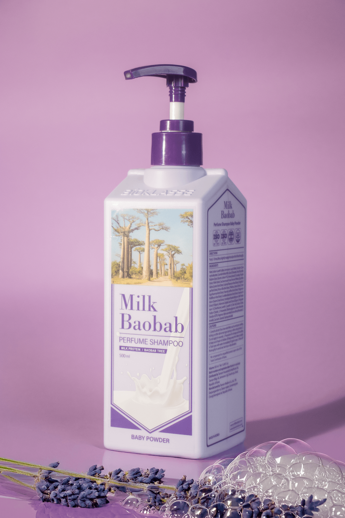 Perfume Shampoo Baby Powder 500ml - Imagen 3