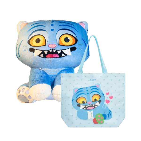 Peluche y Bolso de KPop Demon Hunters