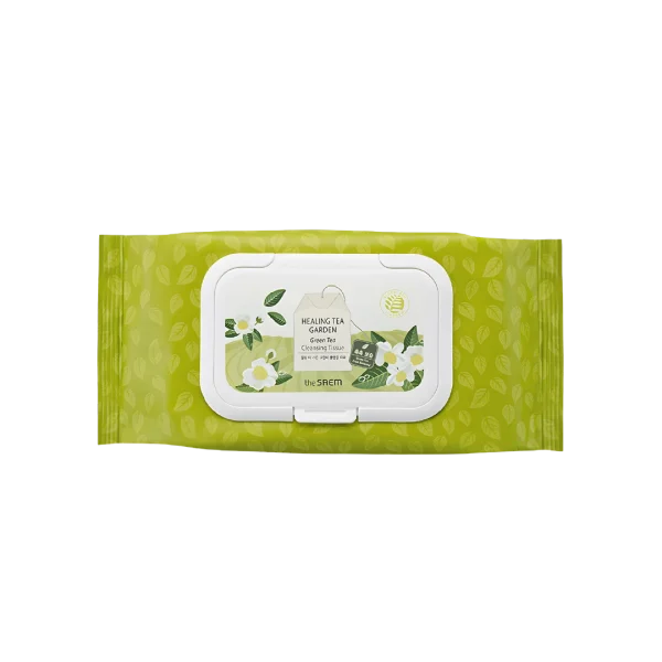 Healing Tea Garden Green Tea Cleansing Tissue (60 unds.)